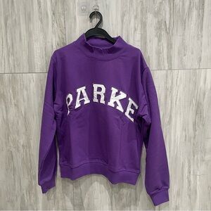 Parke Women's Bold Purple Sweatshirt